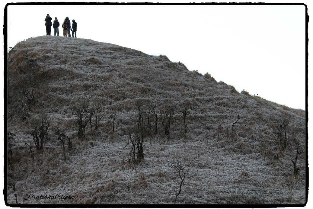 Its Moon-Walk (Walked up the hill to have a glimpse of moon)  